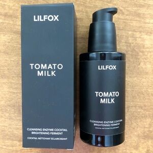 LILFOX Tomato Milk Cleanser 3.4 oz 100ml Full Size ~ Brand New in Box!! ❤️